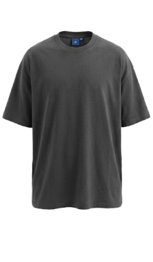 T-shirt full black (M)
